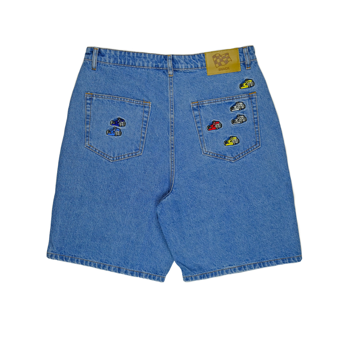 POLE POSITION JORTS – Snack Skateboards