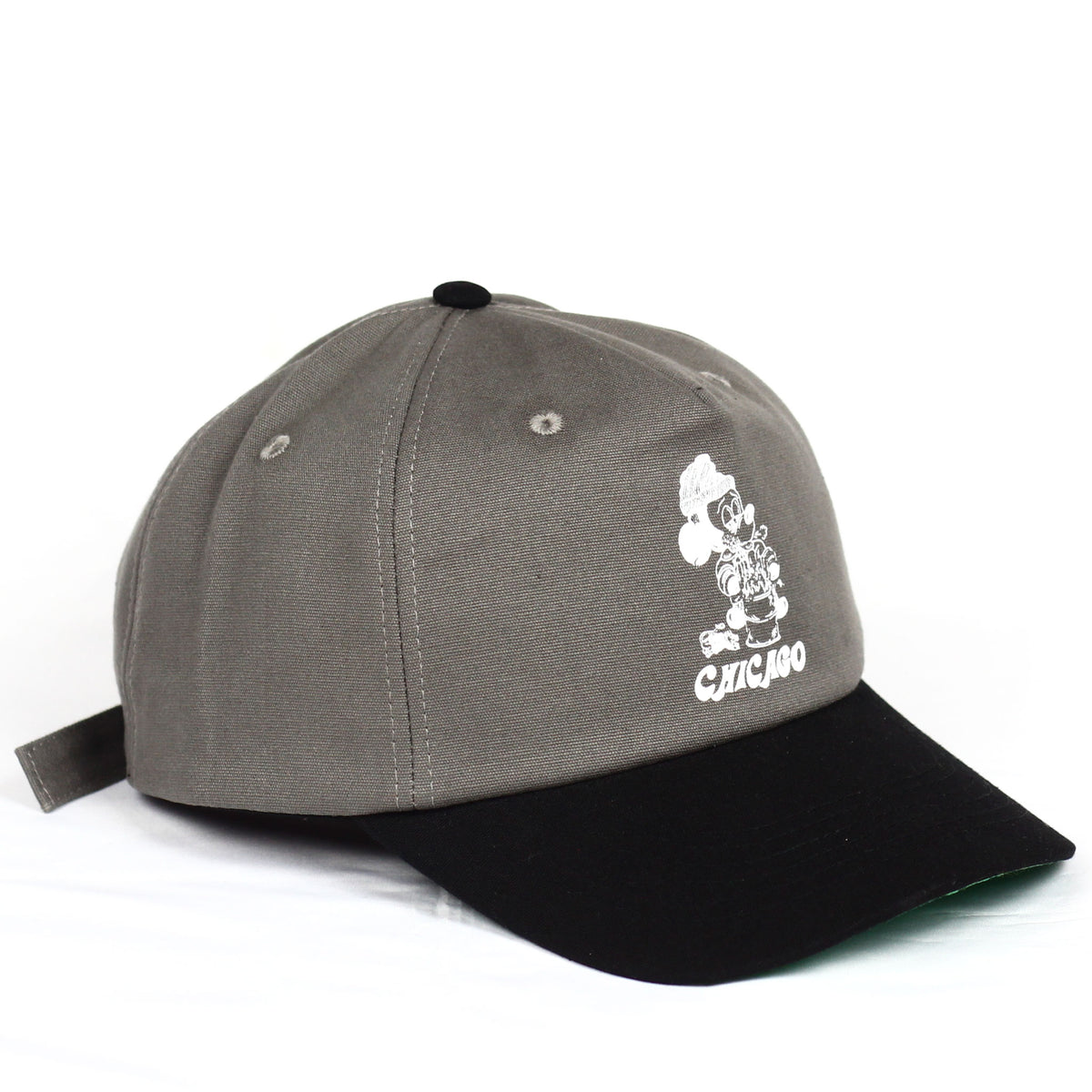 SEEIN THE SIGHTS CHICAGO HAT GREY/BLACK Snack Skateboards