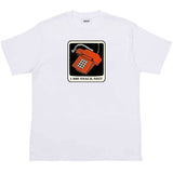 1-800-NUMBER TEE - WHITE