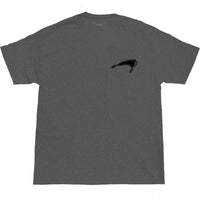 ALIVE OVERSPRAY HEAVY TEE - CEMENT