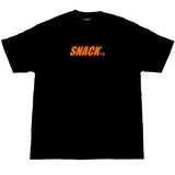 CAPS LOCK TEE - BLACK ORANGE