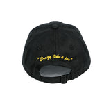 CRAZY LIKE A FOX HAT - BLACK