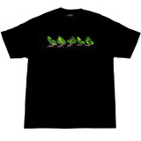 LEAFCUTTER TEE - BLACK
