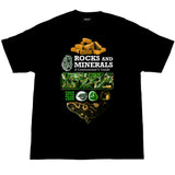 ROCKS & MINERALS TEE - BLACK