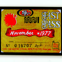KREBS 'FAST PASS NOVEMBER 1977' DECK