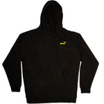 ALIVE EMBROIDERED HOODIE - BLACK/GOLD