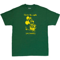 SEEIN THE SIGHTS TEE FOREST GREEN