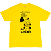 SEEIN THE SIGHTS CHICAGO TEE - YELLOW