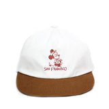 SEEIN THE SIGHTS HAT WHITE/RUST