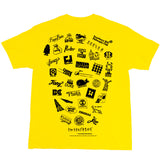 SNACK JAMAICA OFFICIAL TEE - YELLOW